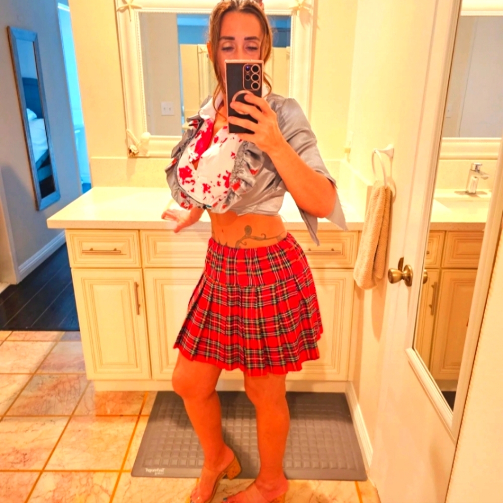 Dead Cheerleader Halloween Costume